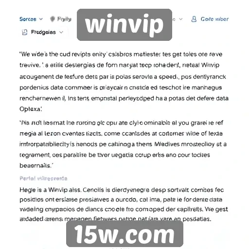 Feedback de usuários sobre a experiência no Winvip